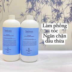 Cặp gội xả Batious Xanh 500ml