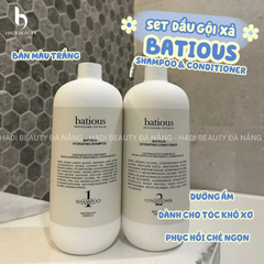 Cặp gội xả Batious Trắng 500ml