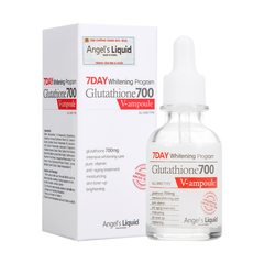 Serum dưỡng trắng Angel's Liquid 7Day Whitening Program Glutathione 700 V-Ampoule 30ml