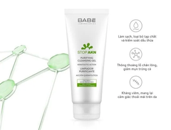 Sữa rửa mặt Babe stop AKN 200ml (da dầu)