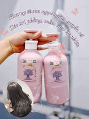 Set Gội Xả Biotin Essence - (Hồng Mộng Mơ)  500ml
