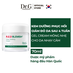 Kem Dưỡng DR.G - R.E.D BLEMISH Clear Soothing 70ml - (Hũ To Đắt Tiền)