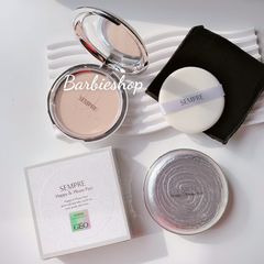 (Hộp Trắng Bạc) - Phấn GEO Trắng Sempre Happy & Please Pact - Tone 1