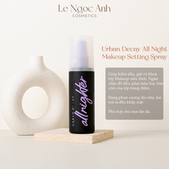 (Hộp Tím) - Xịt Khóa Nền Makeup Urban Decay All Night 15ml