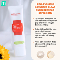 Kem chống nắng Cell Fusion C Toning Sunscreen 100 50ml Hồng (Xách tay)