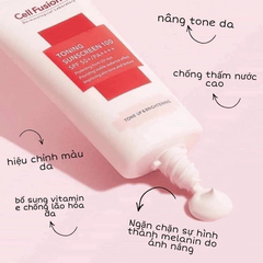Kem chống nắng Cell Fusion C Advanced Clear Sunscreen 100 cho da dầu mụn 50ml Xanh lá (Công ty)