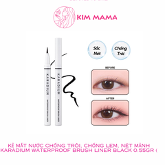 Kẻ mắt nước Karadium Waterproof Brush Liner 0.55g