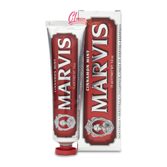 Marvis - Kem đánh răng Whitening Mint màu bạc 85ml (Trắng răng)