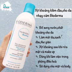 Xịt khoáng Bioderma 300ml