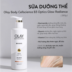 Dưỡng Olay dòng nâng cấp siêu trắng Vitamin C và Niacinamide 260ml