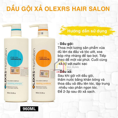 Olexers - cặp gội xả nhỏ 500ml (công ty)