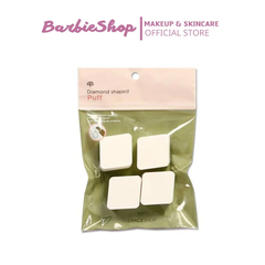 Mút Tán Kem Nền Tfs Diamond Shaped Puff- The Face Shop - Gói 1 Cục