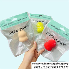 Mút Tán Kem Nền Tfs Diamond Shaped Puff- The Face Shop - Gói 1 Cục