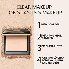 Phấn phủ nén Zeesea 8g