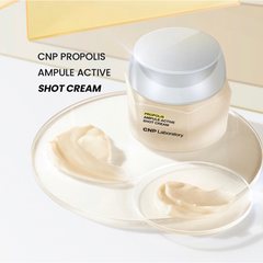 Set kem dưỡng keo ong CNP Shot Cream
