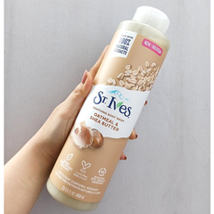 Sữa tắm tẩy tế bào chết body Stives Mỹ 650ml - Vị yến mạch
