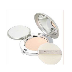 (Hộp Trắng Bạc) - Phấn GEO Trắng Sempre Happy & Please Pact - Tone 1