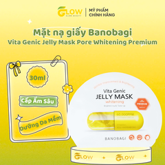 Mặt nạ giấy Banobagi Vita Genic Jelly Mask Pore Hydrating Premium xanh dương 30ml