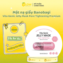Mặt nạ giấy Banobagi Vita Genic Jelly Mask Pore Hydrating Premium xanh dương 30ml