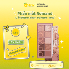 Phấn mắt Romand 10 ô Better Than Palette #03 Rosebud Garden