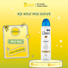 (Chai To) Xịt Khử Mùi DOVE 250ml - (Original - Xanh Dương)