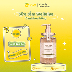 Sữa tắm Weilaiya [cánh hoa hồng] 450ml