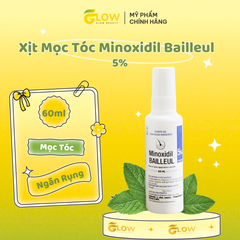 Xịt mọc tóc Minoxidil 2% Bailleul điều trị chứng rụng tóc (1 chai 60ml)