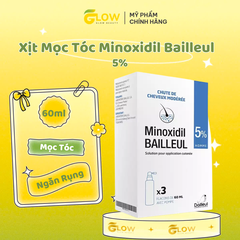 Xịt mọc tóc Minoxidil 2% Bailleul điều trị chứng rụng tóc (1 chai 60ml)