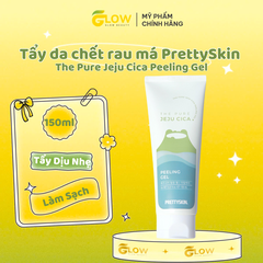 (Tuýp Trắng Đục) Tẩy da chết rau má JEJU CICA Prettyskin Peeling gel 150ml