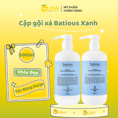 Cặp gội xả Batious Xanh 500ml