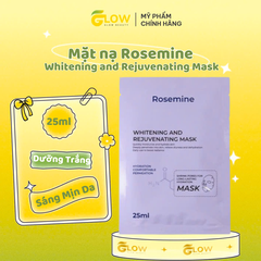 Mặt nạ Rosemine tím trắng da Whitening and Rejuvenating Mask 25ml
