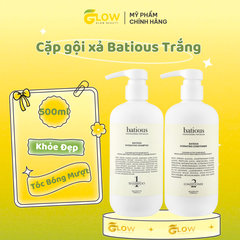 Cặp gội xả Batious Trắng 500ml