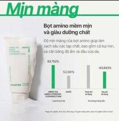 Innisfree - sữa rửa mặt trà xanh 150ml (mẫu mới)