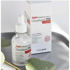 Serum dưỡng trắng Angel's Liquid 7Day Whitening Program Glutathione 700 V-Ampoule 30ml