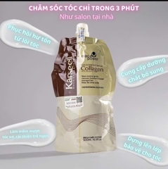 Kem Ủ Tóc Phục Hồi Siêu Mượt Collagen KARSEELL Dạng Túi 500ml