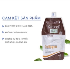 Kem Ủ Tóc Phục Hồi Siêu Mượt Collagen KARSEELL Dạng Túi 500ml