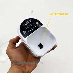 Máy Cho Cá Ăn Tự Động Sobo Da-06 Điều Chỉnh Thời Gian - Cá Cảnh Thiên Phước