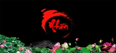 Tranh Chữ Thư Pháp-Tranh 3D  Dán Hồ Cá - Decal Dán Hồ- Cá Cảnh Thiên Phước