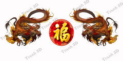 Nền Trắng-Tranh 3D  Dán Hồ Cá - Decal Dán Hồ- Cá Cảnh Thiên Phước