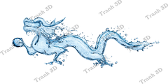 Nền Trắng-Tranh 3D  Dán Hồ Cá - Decal Dán Hồ- Cá Cảnh Thiên Phước