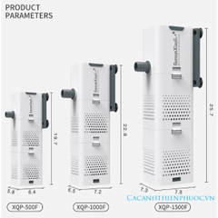 Lọc Chìm Sunsun XQP 1000F Cho Hồ Thủy Sinh- Cá Cảnh Thiên Phước