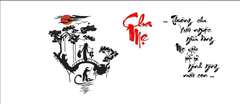 Tranh Chữ Thư Pháp-Tranh 3D  Dán Hồ Cá - Decal Dán Hồ- Cá Cảnh Thiên Phước