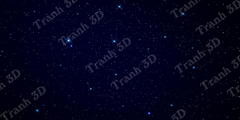 Tranh Bầu Trời Sao Đêm-Tranh 3D  Dán Hồ Cá - Decal Dán Hồ- Cá Cảnh Thiên Phước