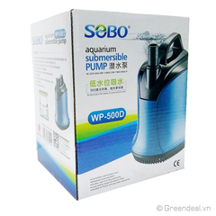 Bơm Chìm Sobo Wp 500D- Cá Cảnh Thiên Phước