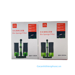 Lọc Vi Sinh Bio Sponge Filter Có Chổ Chứa Vật Liệu Lọc Dành Cho Hồ Thủy Sinh- Cá Cảnh Thiên Phước