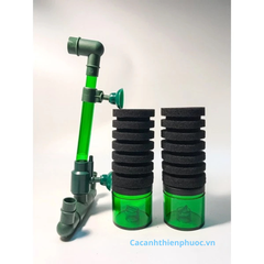 Lọc Vi Sinh Bio Sponge Filter Có Chổ Chứa Vật Liệu Lọc Dành Cho Hồ Thủy Sinh- Cá Cảnh Thiên Phước