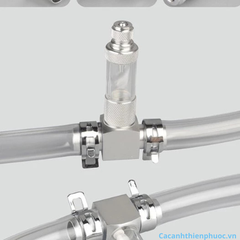 Trộn Co2 Chữ T Mufan Cho Hồ Thủy Sinh- Cá Cảnh Thiên Phước