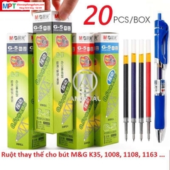 Ruột bút gel M&G G5 (Cho bút K35, 1008, 1108, 1163)