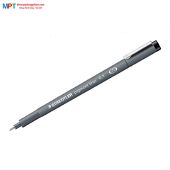 Bút vẽ kỹ thuật Staedtler Chính Hãng 308 01 0.1mm màu đen (Bút dạ kim số)
