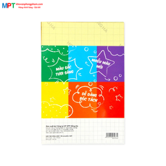 Giấy thủ công decan 6 màu Hồng Hà 3487 (130x190mm)